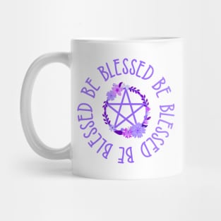 Purple Pentacle Design Cheeky Witch® Mug